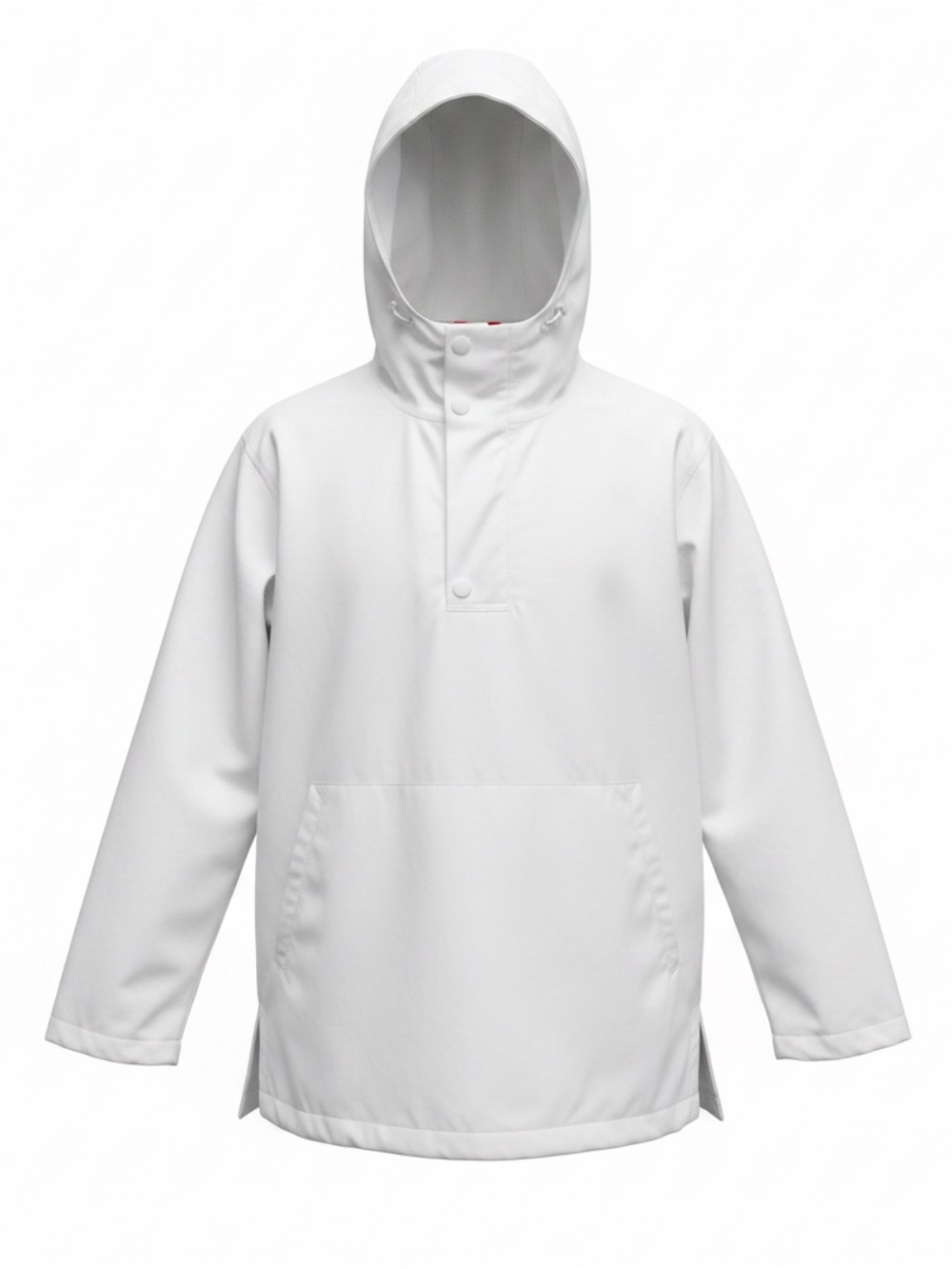 Eileen Fisher Ivory Hooded Jacket